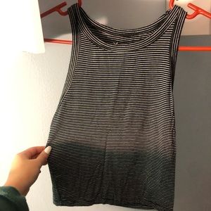 Soft & Sexy American Eagle Black/White Tank